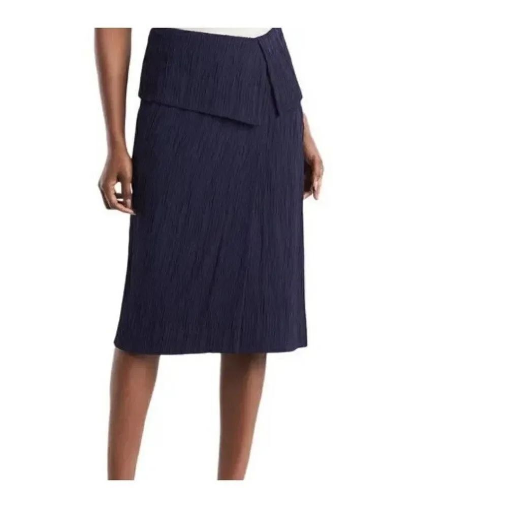 MM. Lafleur New York Montgomery Skirt In Aegean Blue sz 4